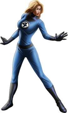 Invisible Woman Transparent PNG Image