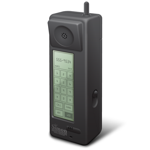 Smartphone Simon Comdex Ibm Iphone Transparent PNG Image