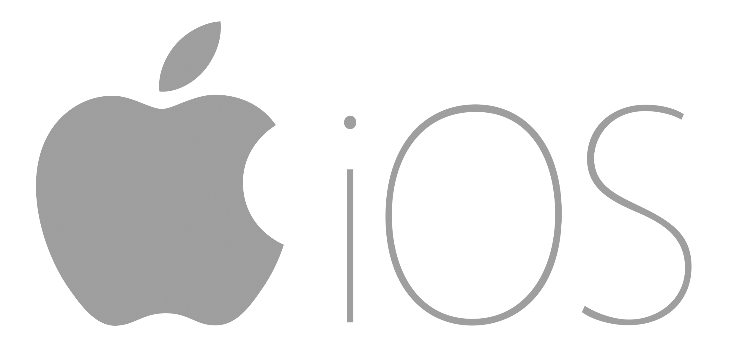 Logo Ios Iphone Apple Transparent PNG Image