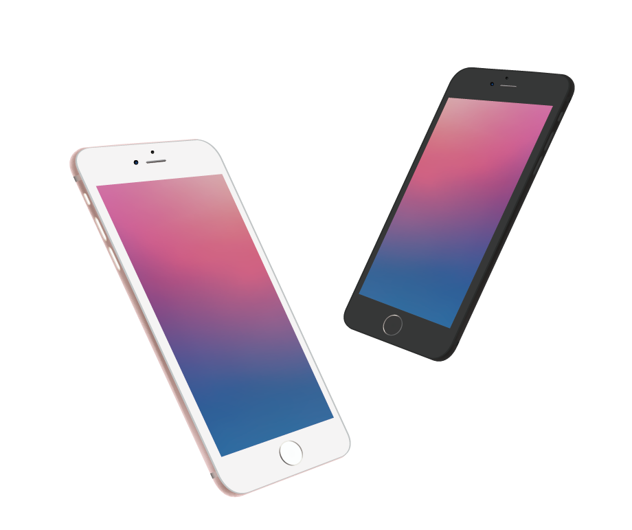 Vector Painted Smartphone Iphone Apple Transparent PNG Image