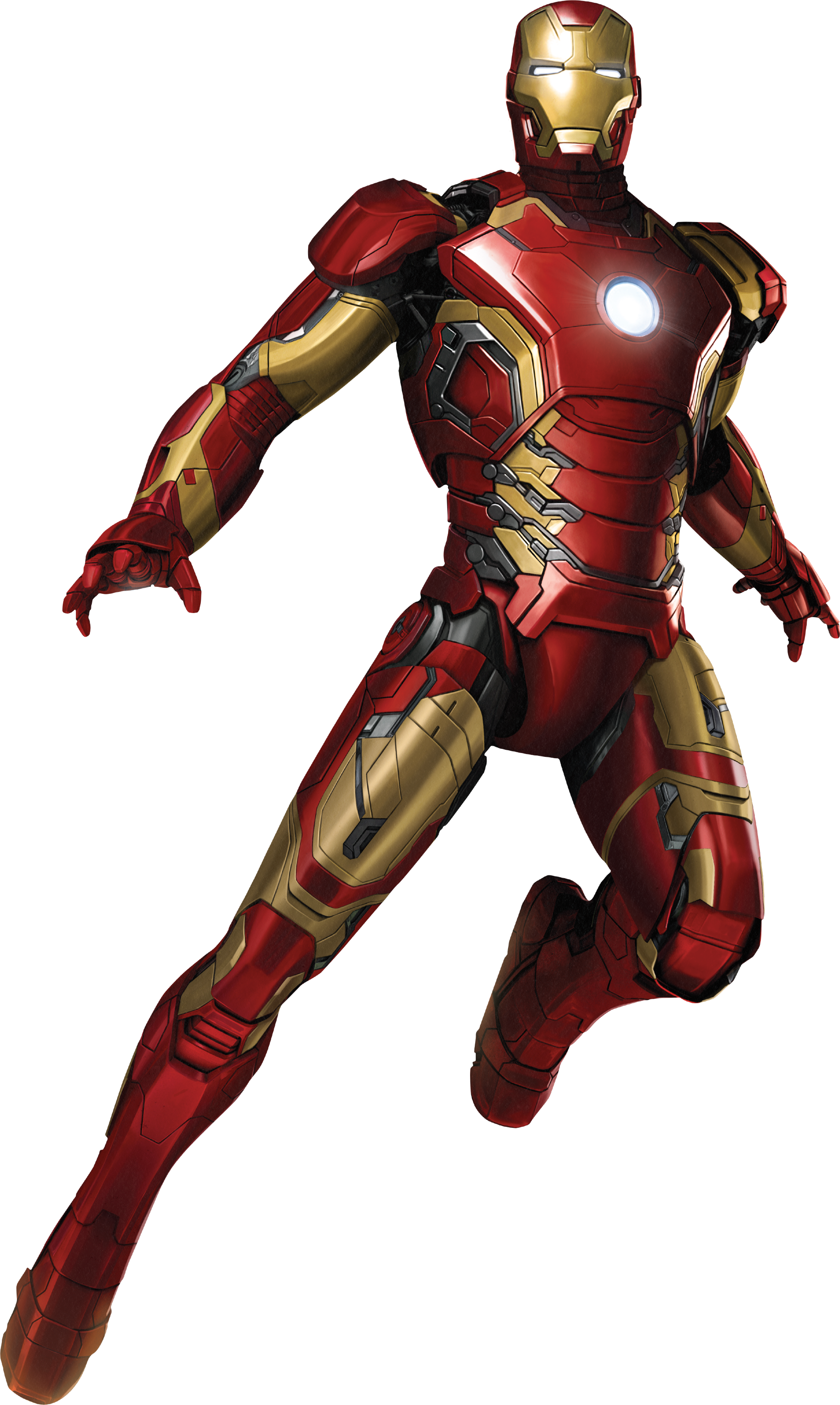 Flying Avengers Iron Man Transparent PNG Image