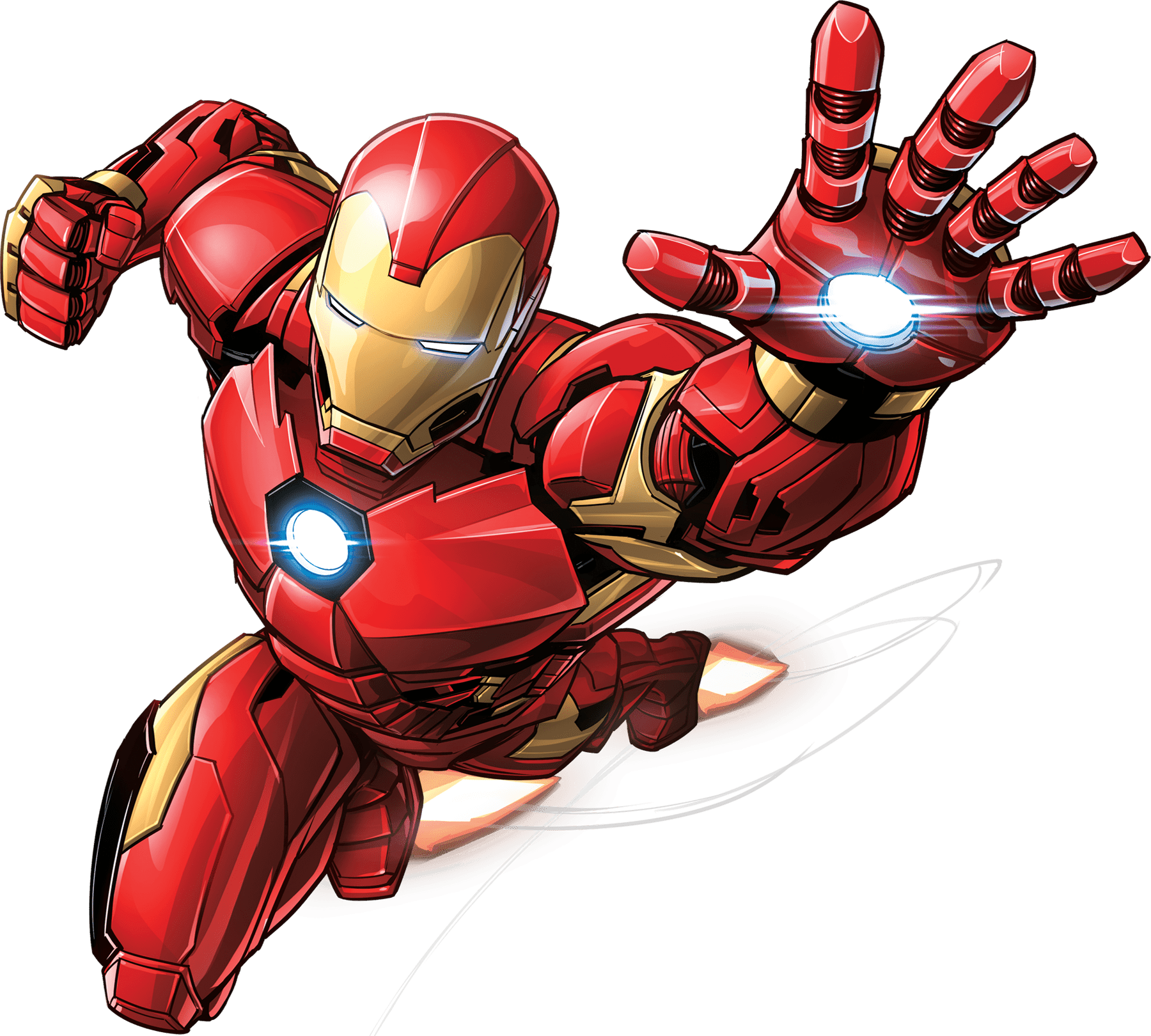 Flying Iron Man Transparent PNG Image