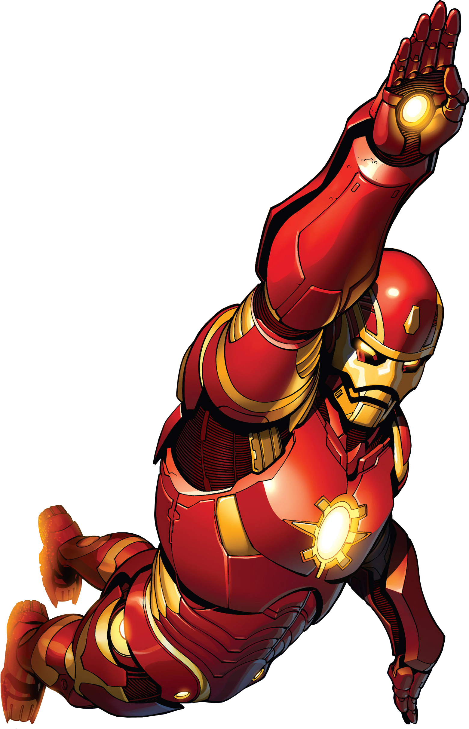 Man Flying Iron Marvel Transparent PNG Image