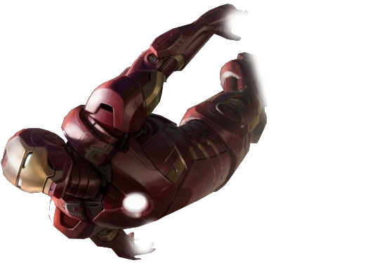 Man Flying Iron Marvel Transparent PNG Image