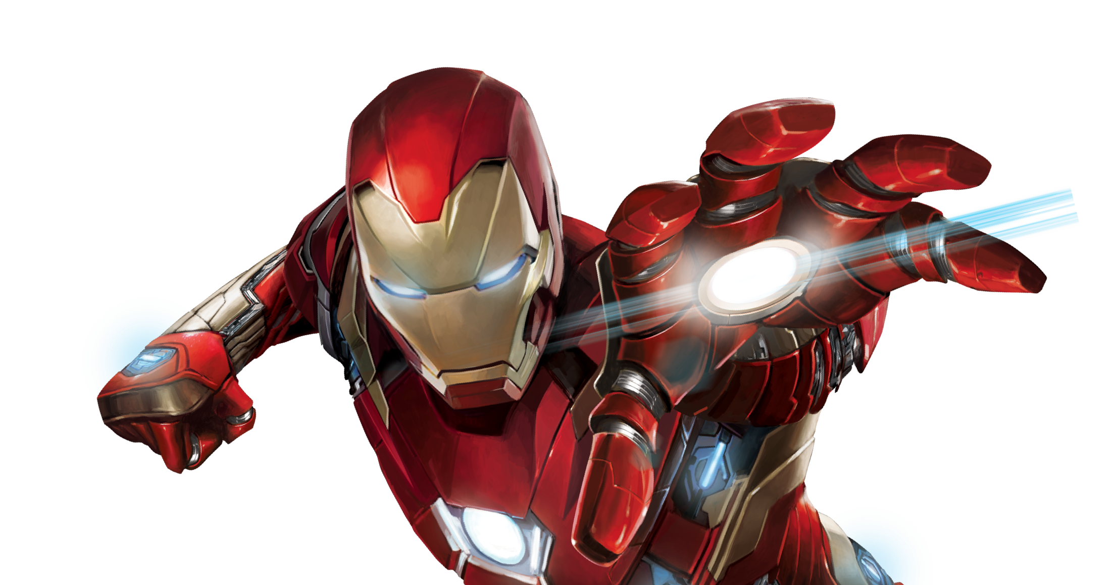 Iron Man Flying Transparent PNG Image