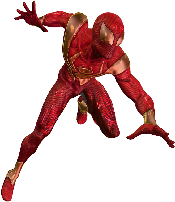 Spiderman Flying Iron Transparent PNG Image