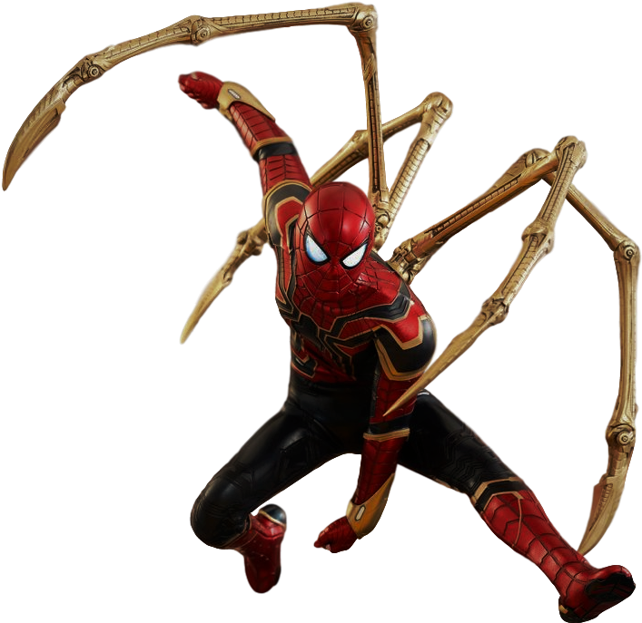 Spiderman Iron Transparent PNG Image