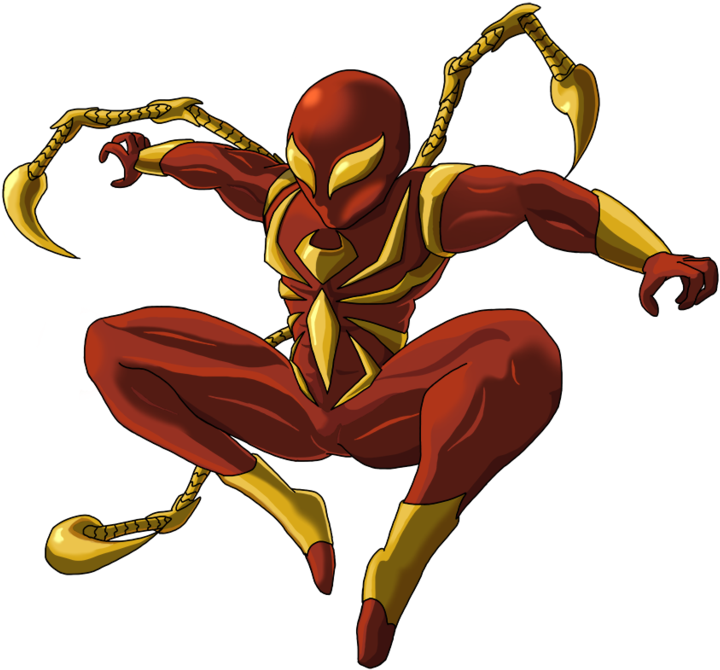 Spiderman Iron Transparent PNG Image