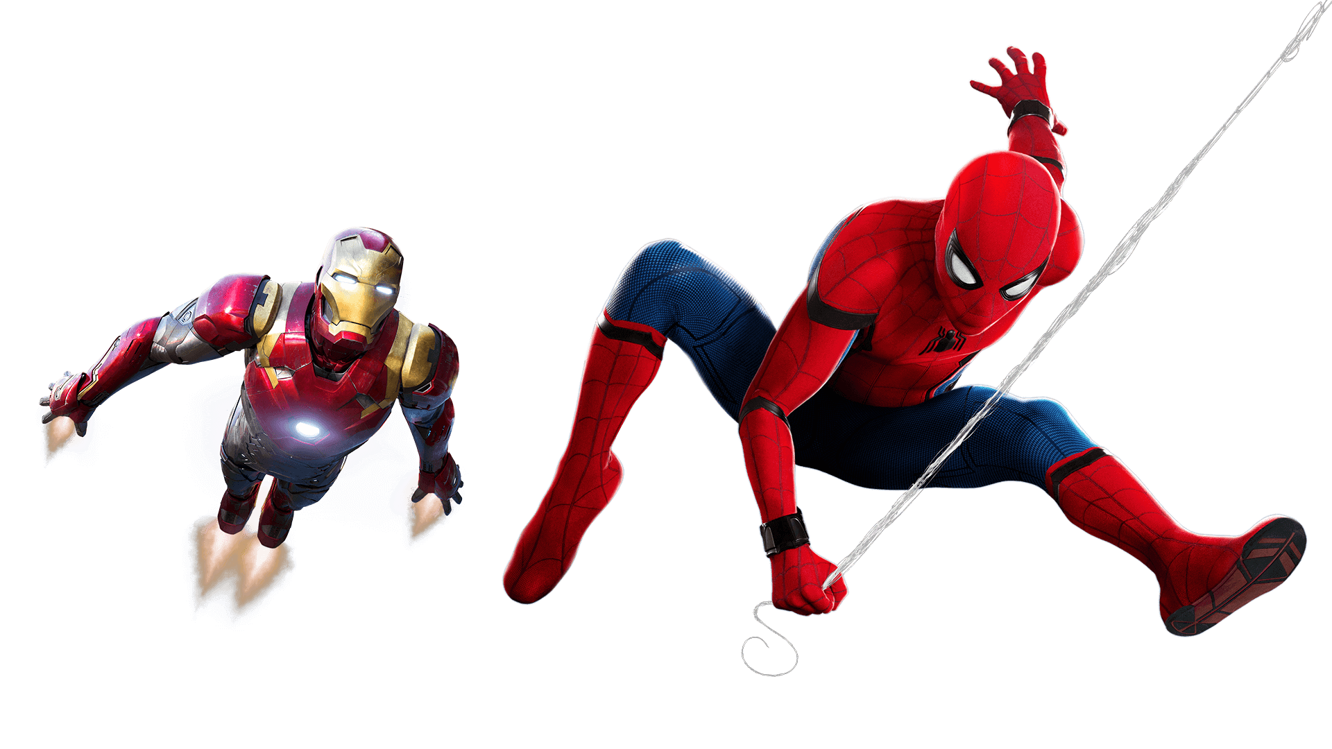 Spiderman Iron Marvel Transparent PNG Image