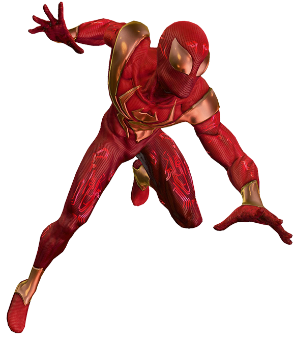 Iron Spiderman Transparent PNG Image