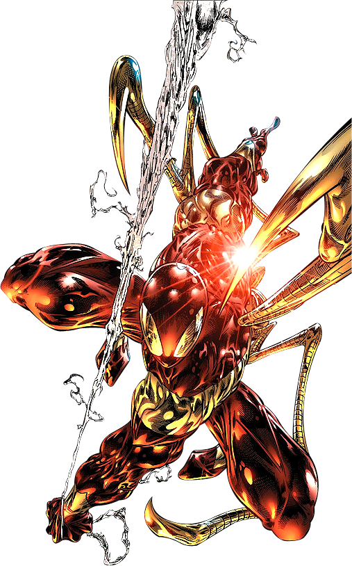 Iron Spiderman Transparent PNG Image