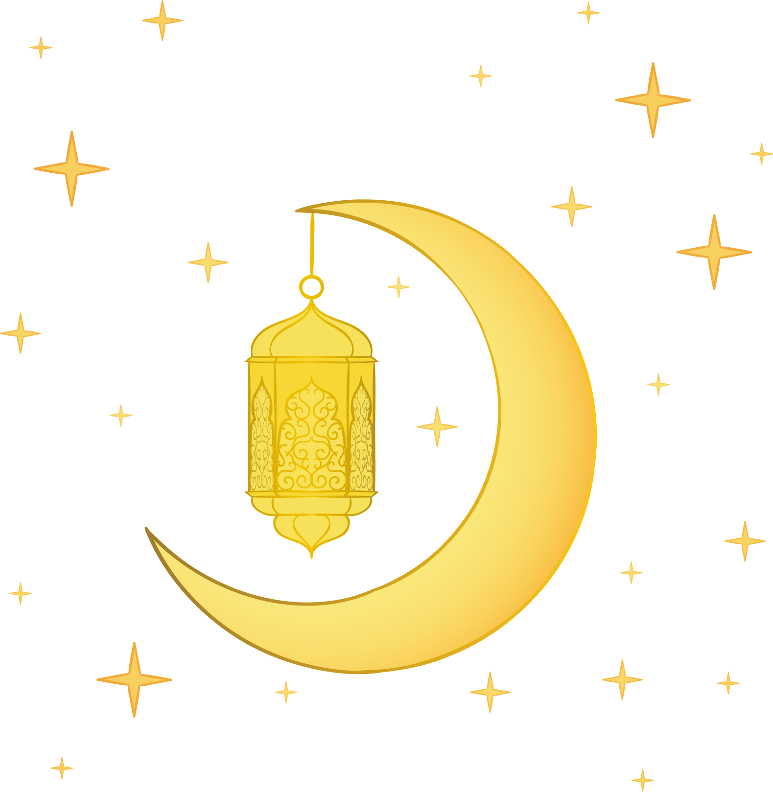 Moon Ramadan Lantern Transparent PNG Image