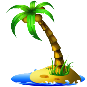Island Transparent PNG Image