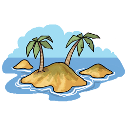 Island Transparent PNG Image