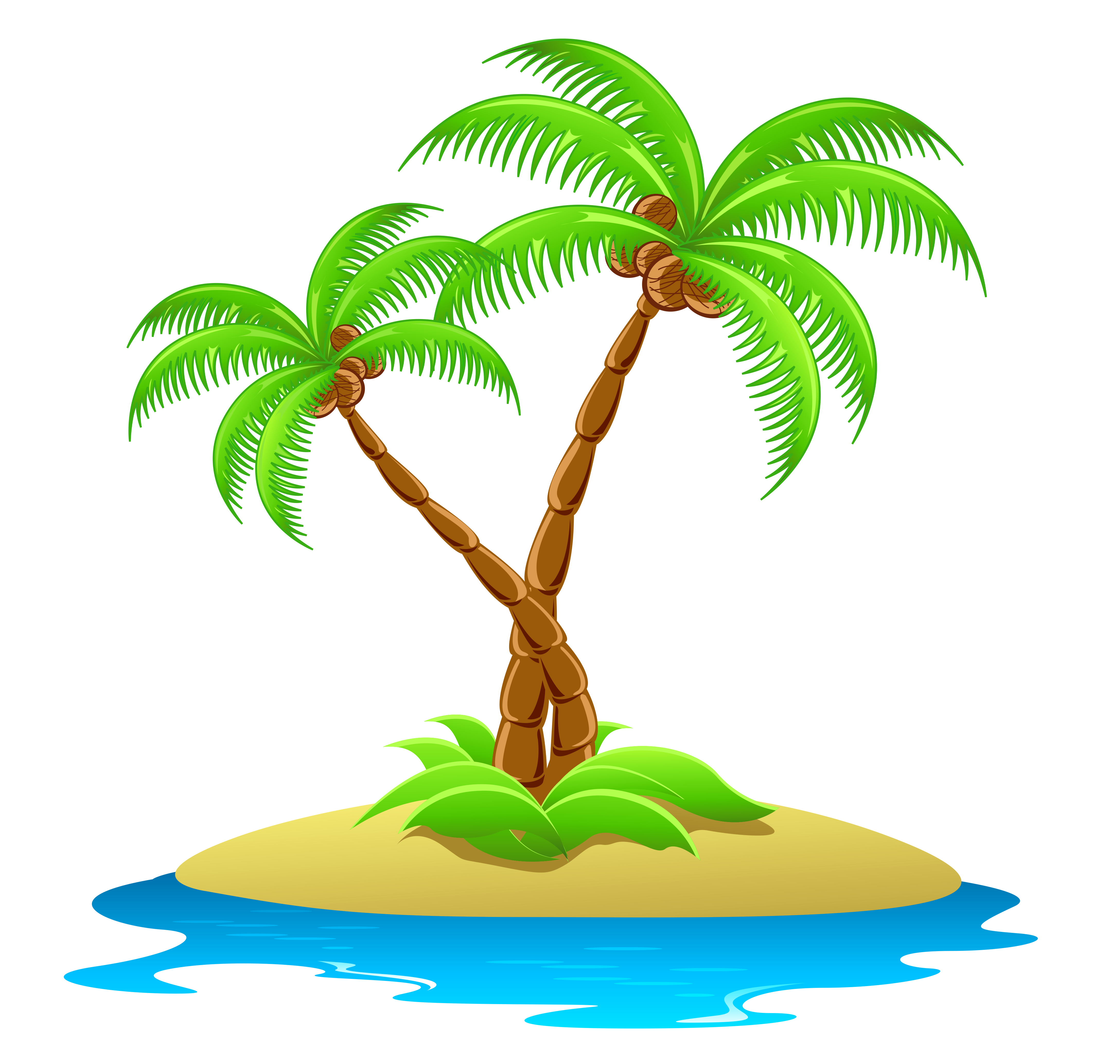 Island Transparent PNG Image