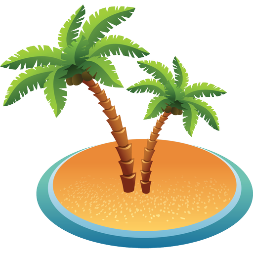 Island Transparent PNG Image