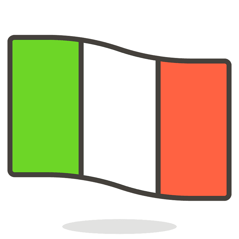 Flag Italy Transparent PNG Image
