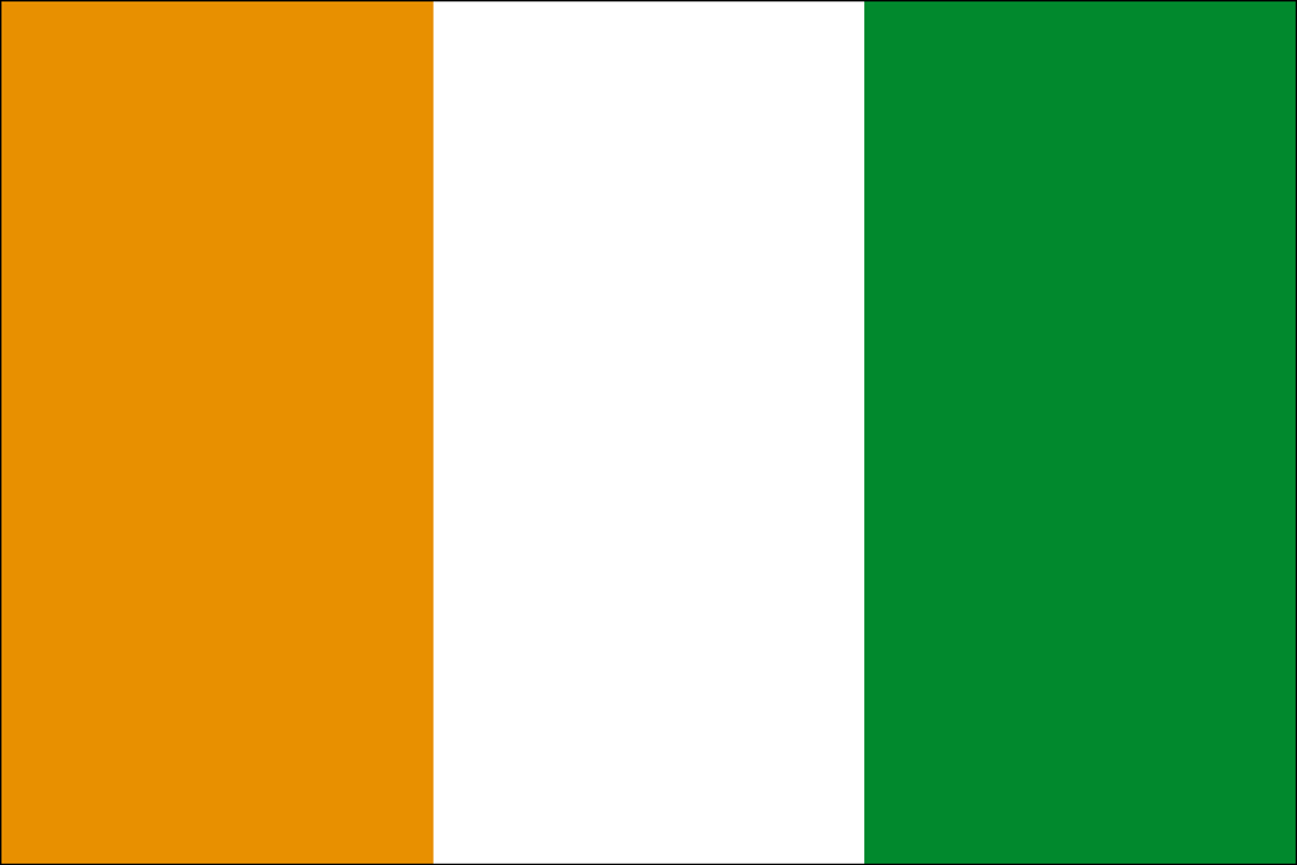 Ivory Coast Flag Transparent PNG Image