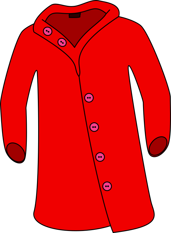 Jacket Vector Red Transparent PNG Image