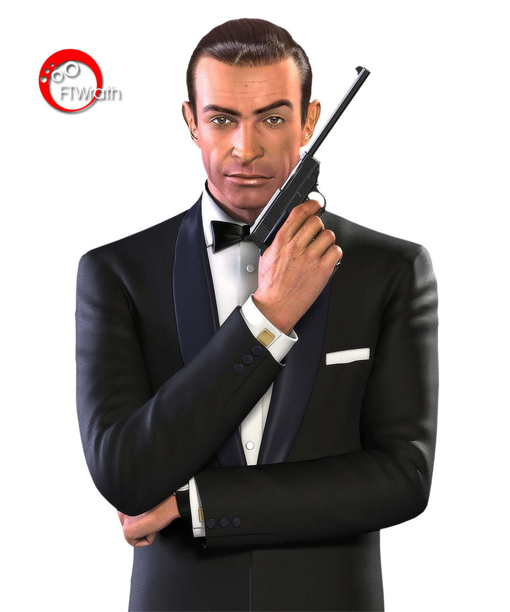 James Bond Transparent PNG Image