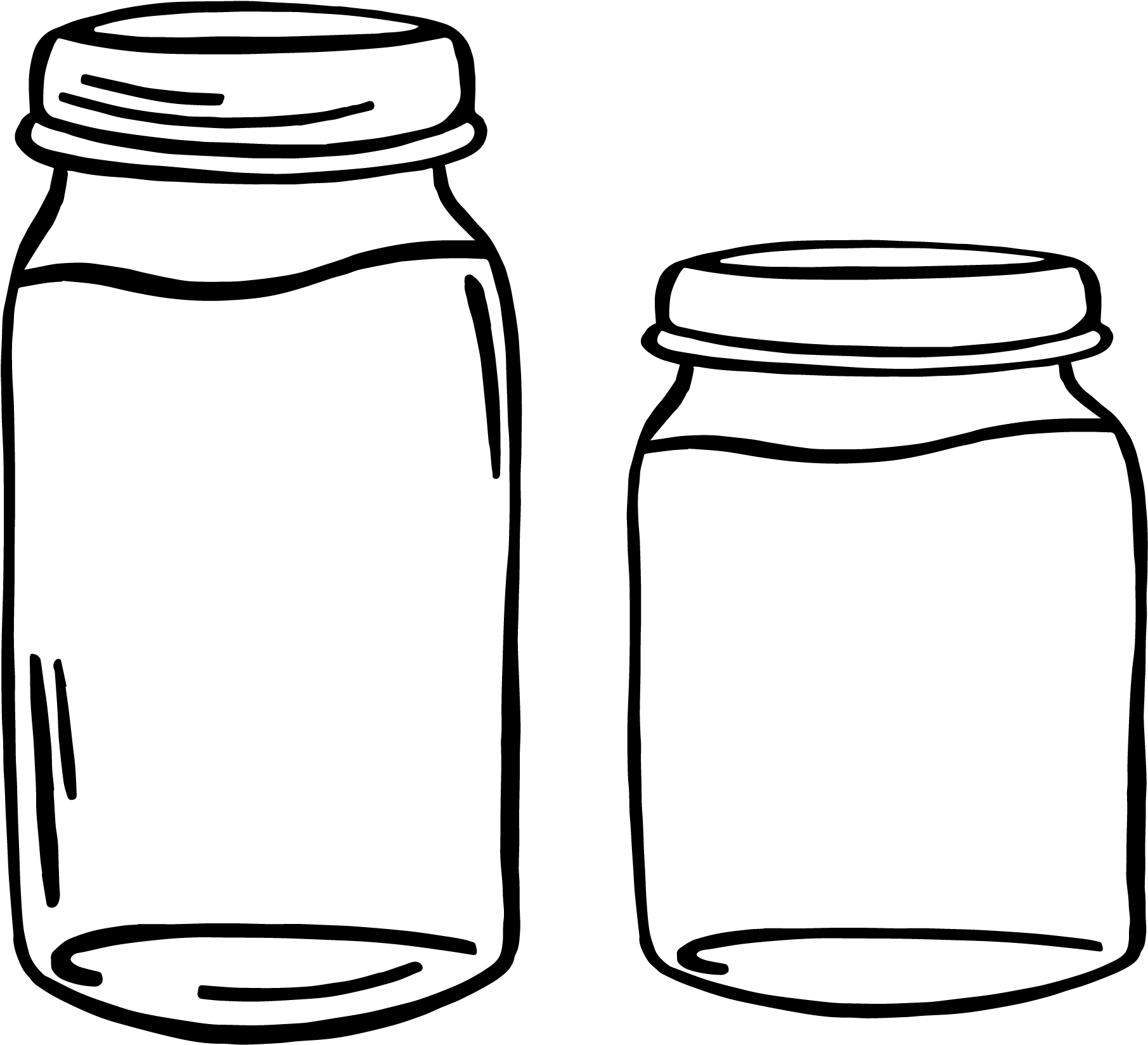 Glass Vector Jar Transparent PNG Image