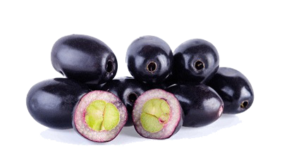 Jamun Java Plum Transparent PNG Image