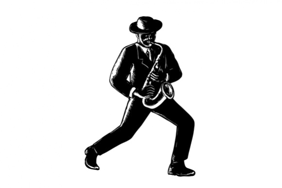 Jazz Musician Transparent PNG Image