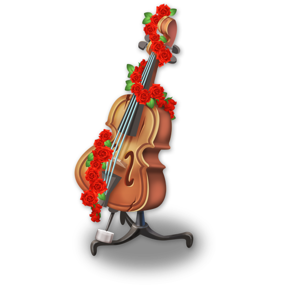 Cello Transparent PNG Image