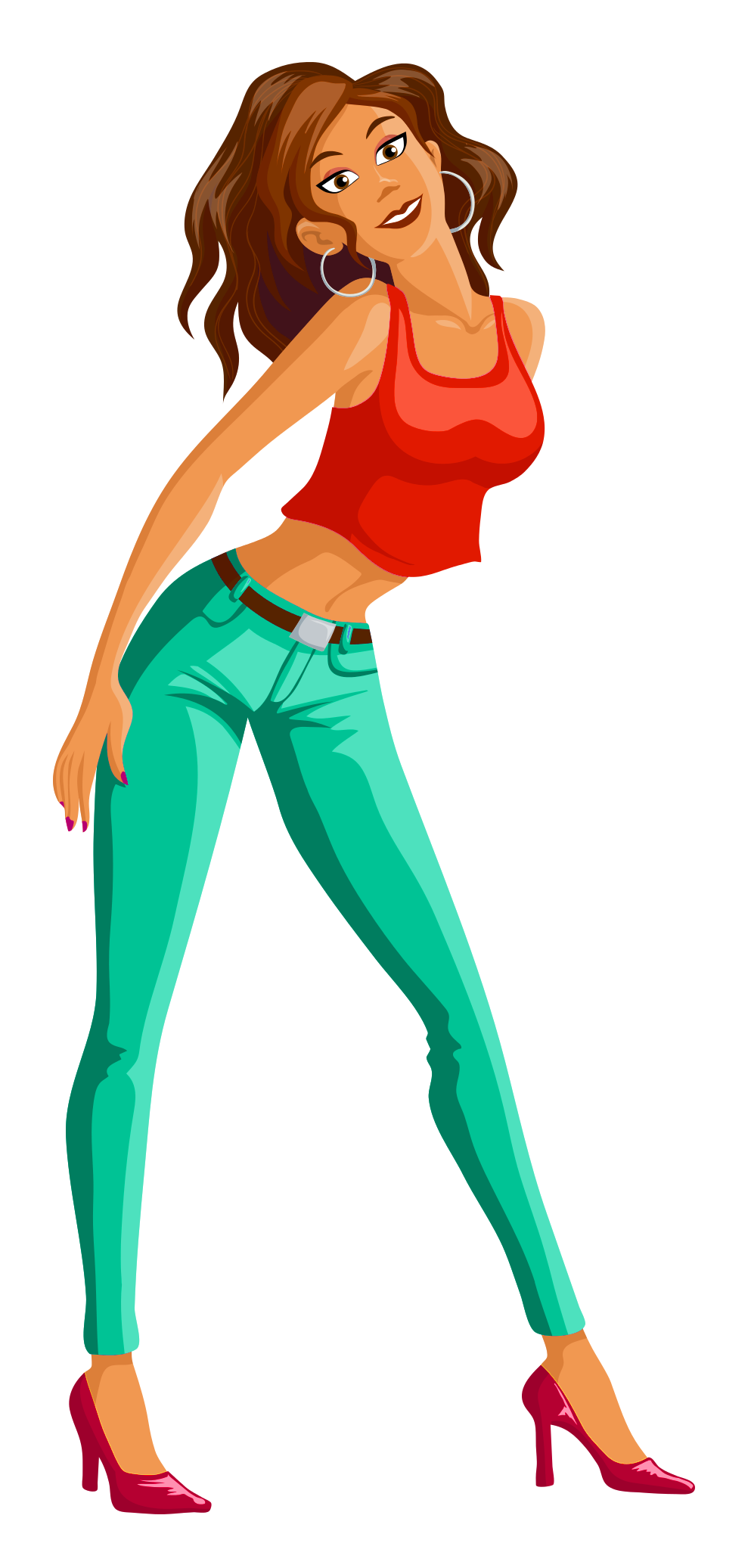 Dance Girl Transparent PNG Image