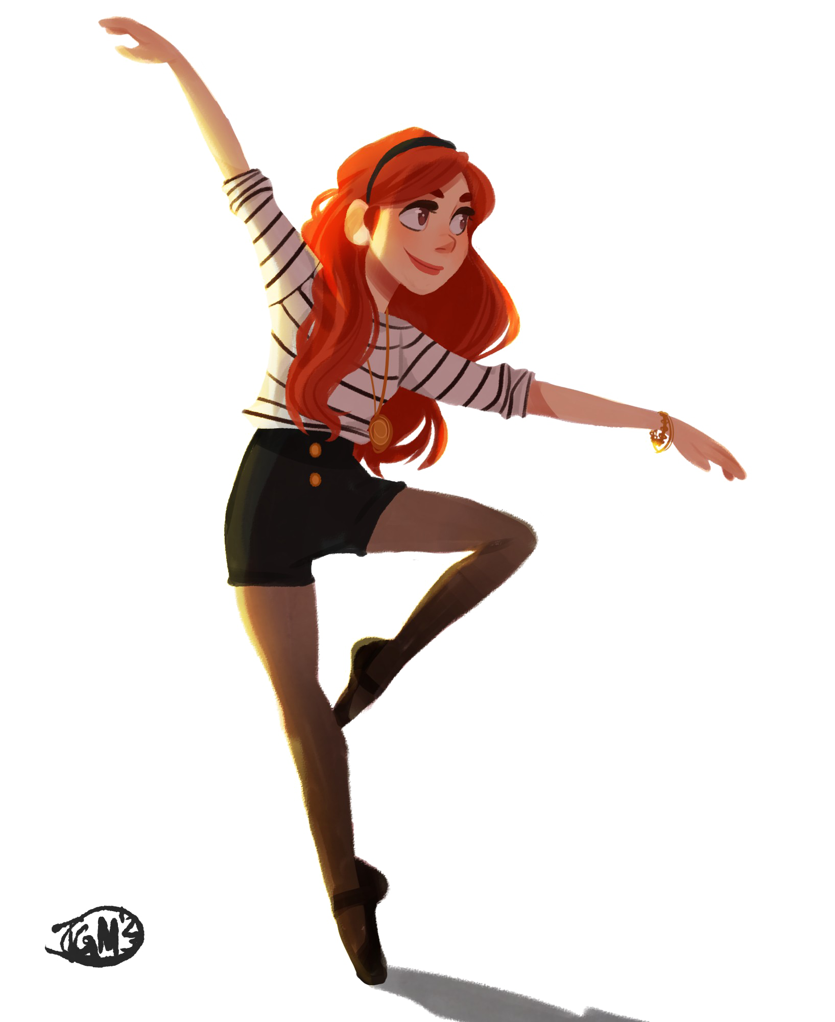 Dance Girl File Transparent PNG Image