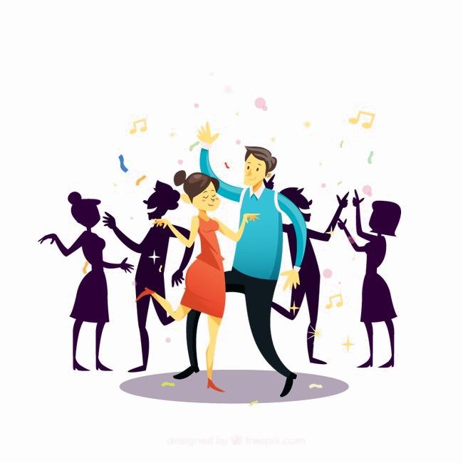 Dance Party File Transparent PNG Image