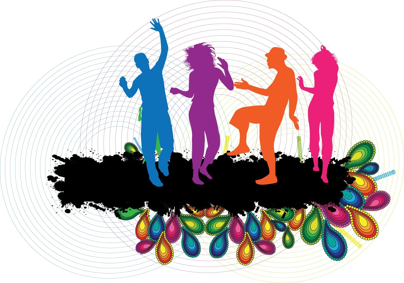Dance Party Transparent PNG Image