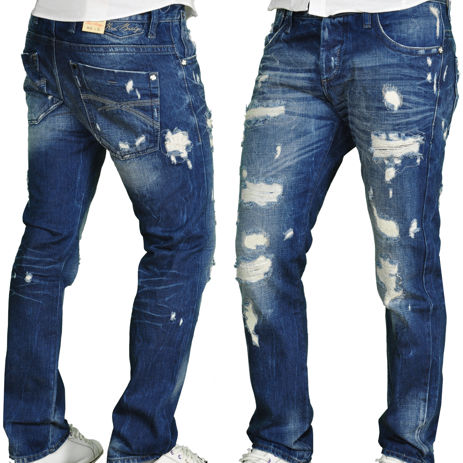 Ripped Jeans Transparent PNG Image