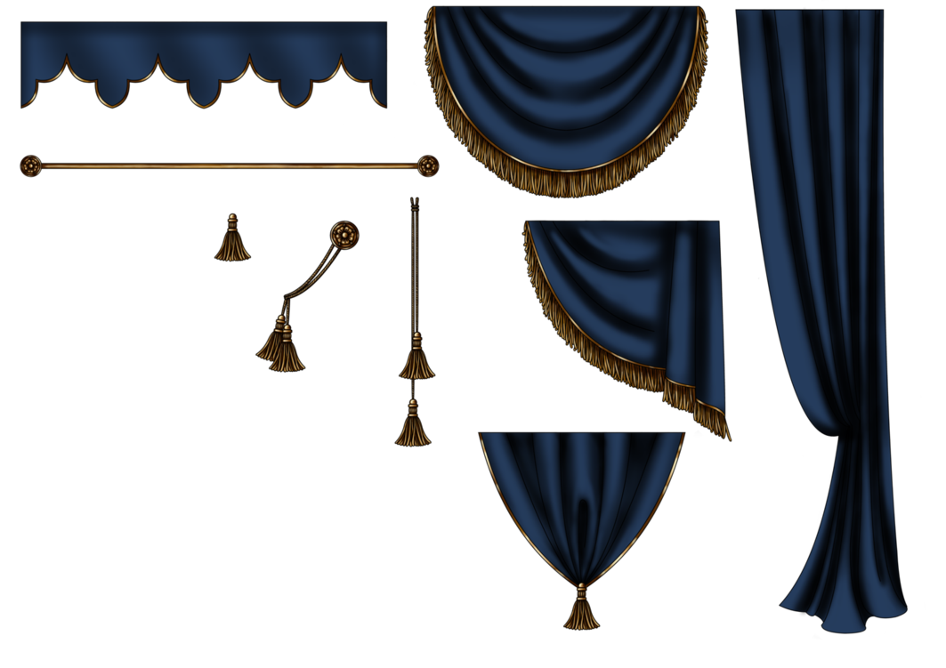 Curtains Transparent PNG Image