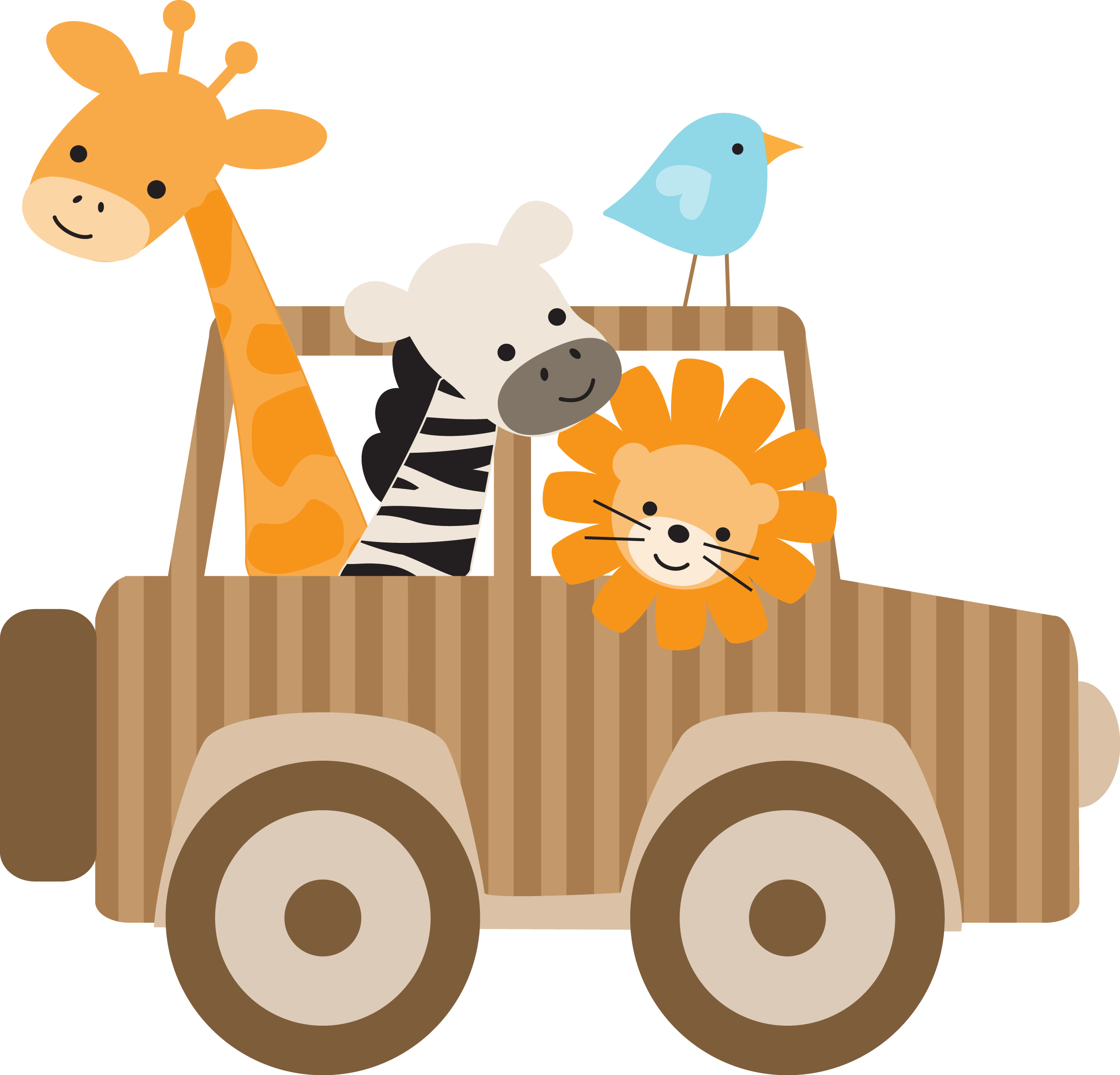 Safari Jeep Transparent PNG Image