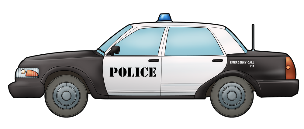 Police Car Transparent PNG Image