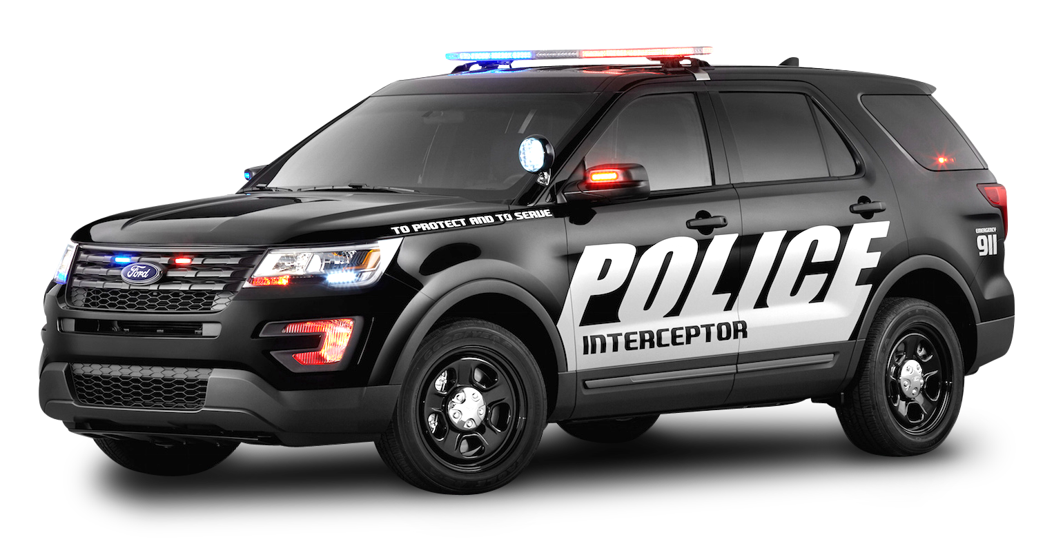 Police Car Transparent PNG Image