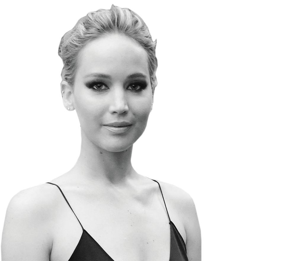 Face Lawrence Jennifer Transparent PNG Image