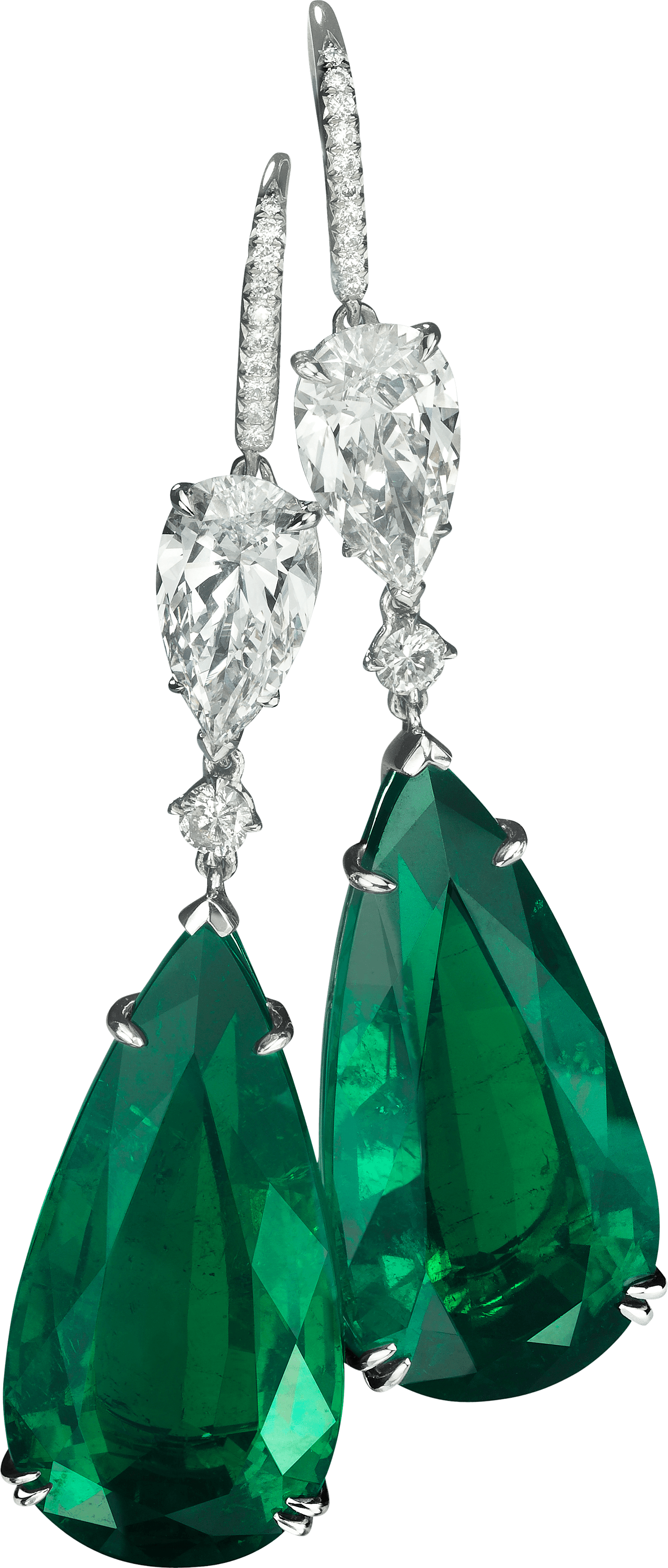 Diamond Earrings Transparent PNG Image