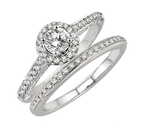 Silver Ring With Diamond Transparent PNG Image