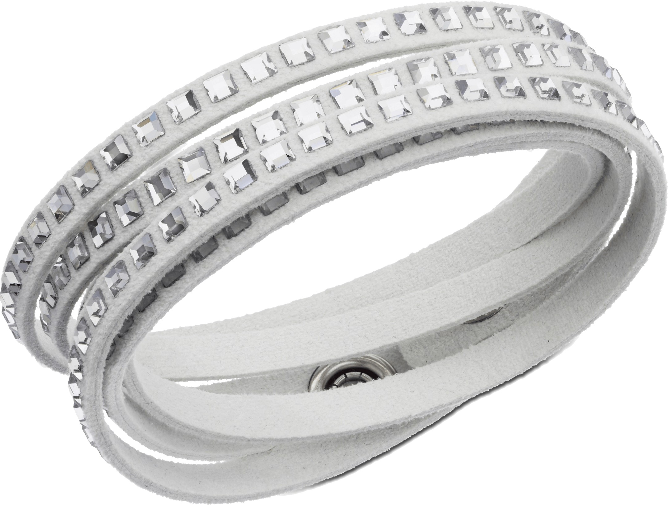 Silver Ring With Diamonds Transparent PNG Image