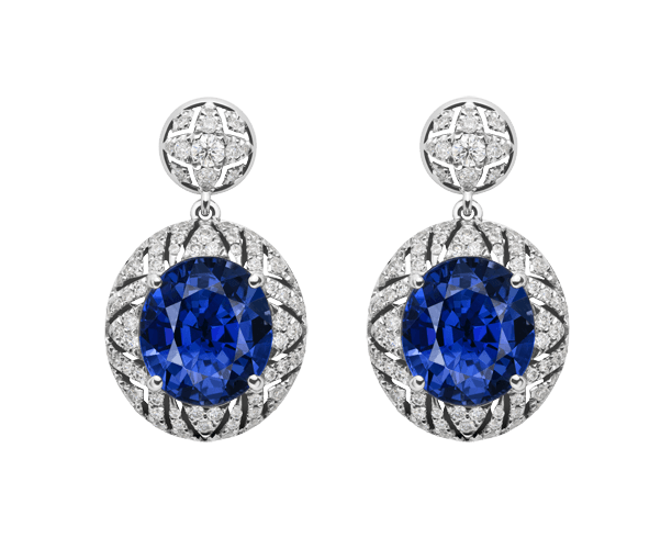 Diamond Earrings Transparent PNG Image