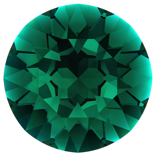 Stone Round Emerald Transparent PNG Image