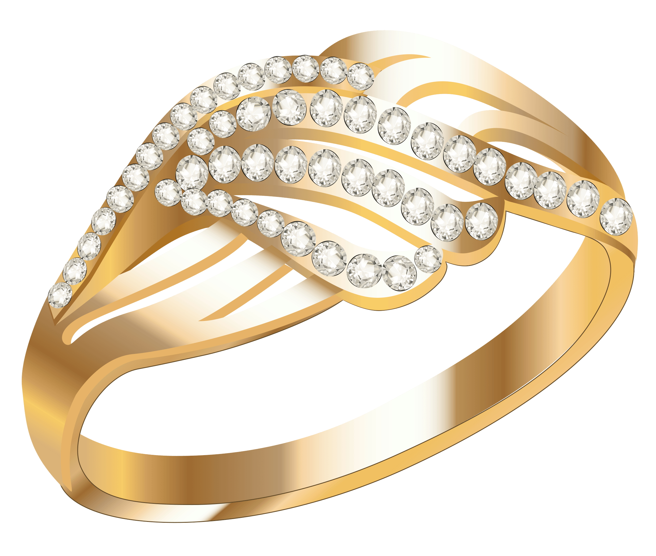 Gold Ring Transparent PNG Image