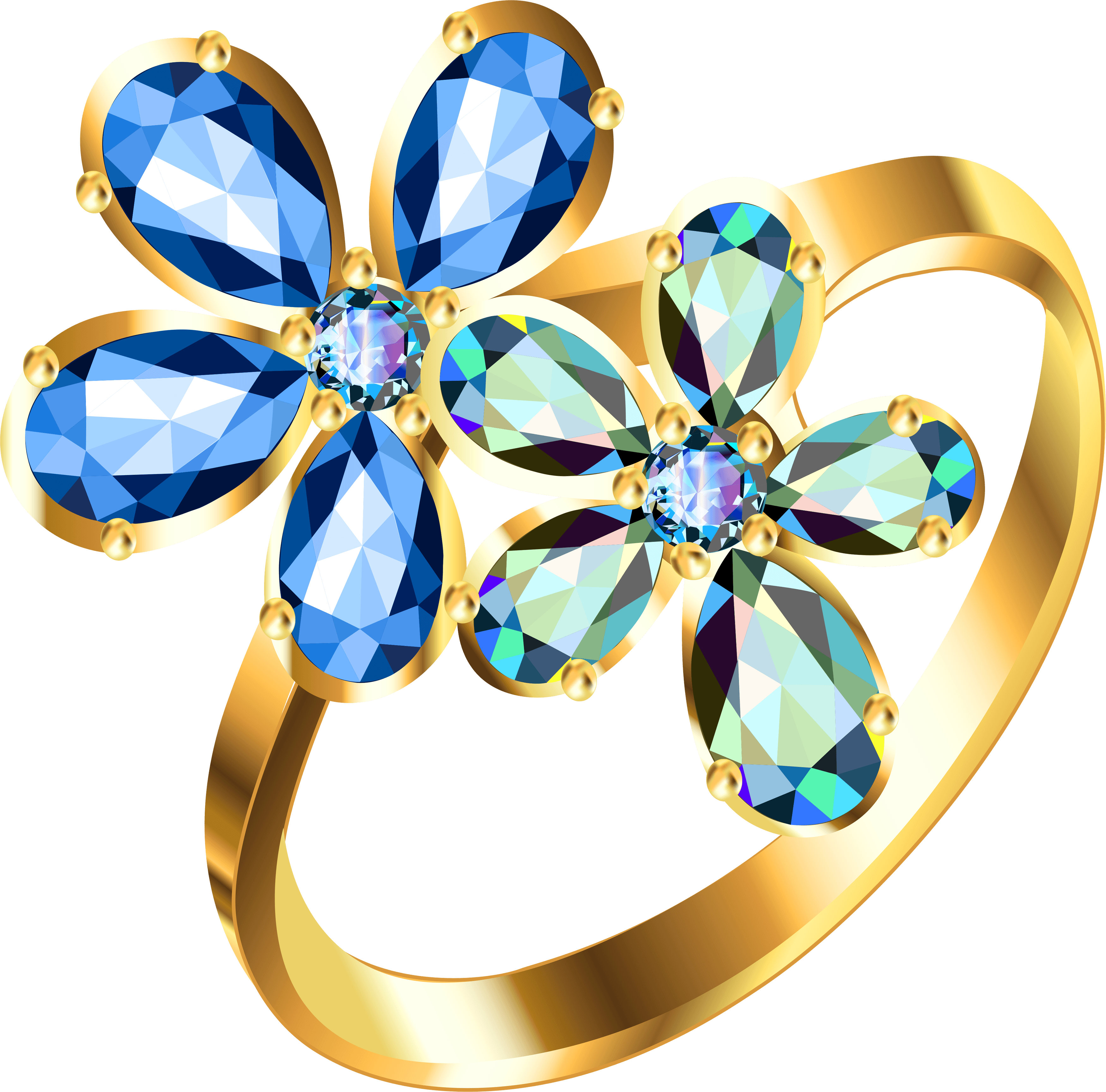 Gold Ring Transparent PNG Image