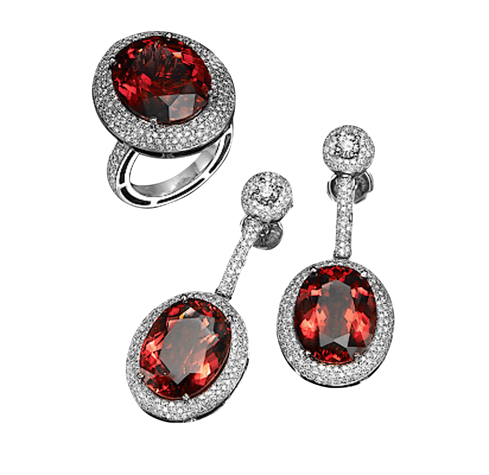 Diamond Earrings Transparent PNG Image