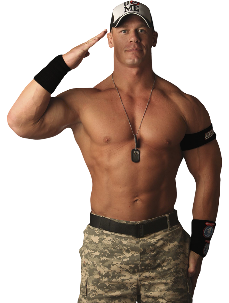 John Cena Salute Transparent PNG Image