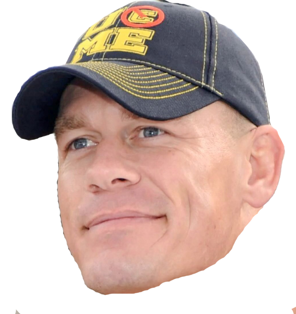 John Cena Face Transparent PNG Image