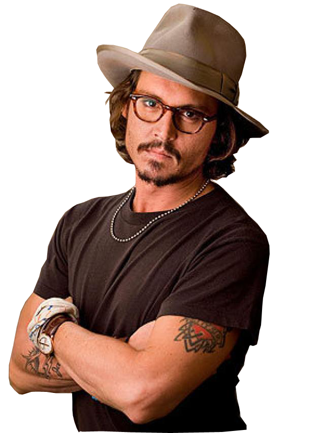 Johnny Actor Depp Transparent PNG Image