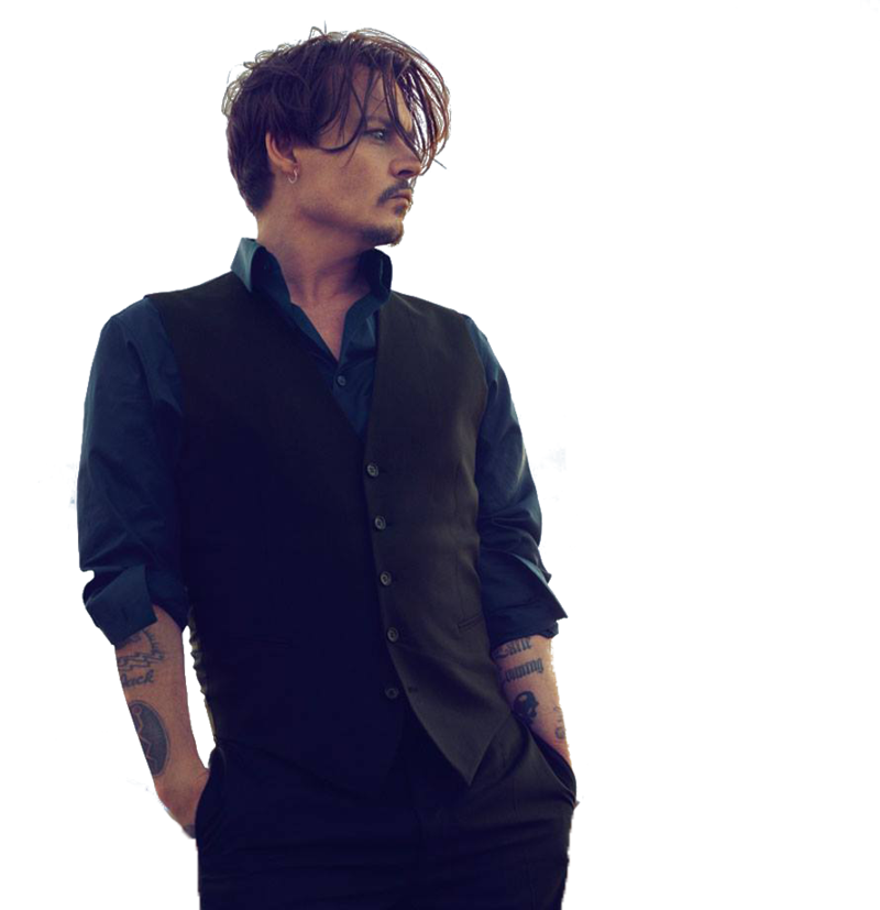 Johnny Actor Depp Transparent PNG Image